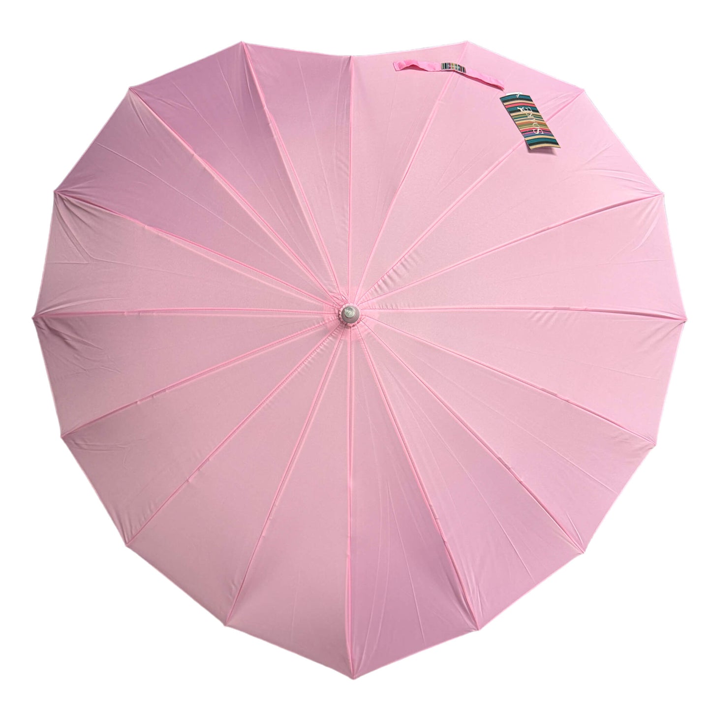Heart Shaped Umbrella Light in Pink