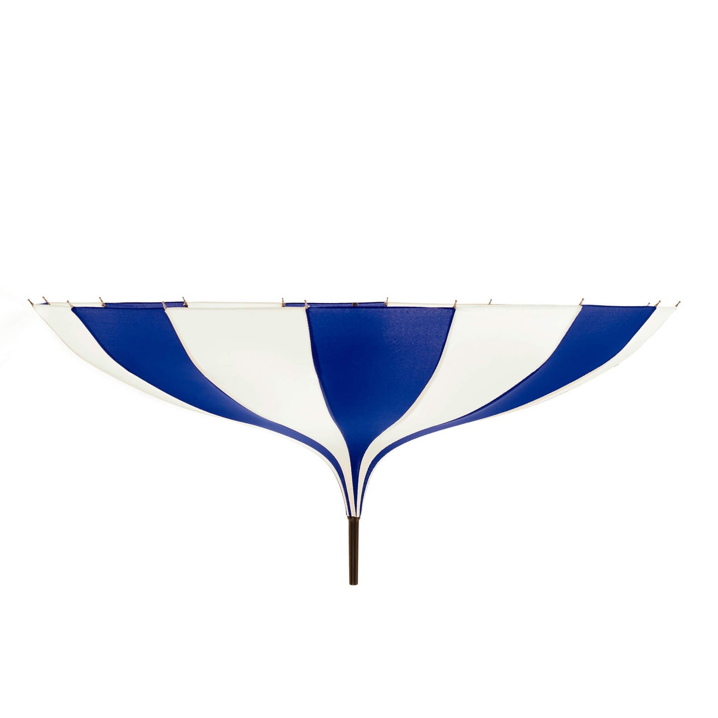 Pagoda Umbrella Light in Blue and Cream