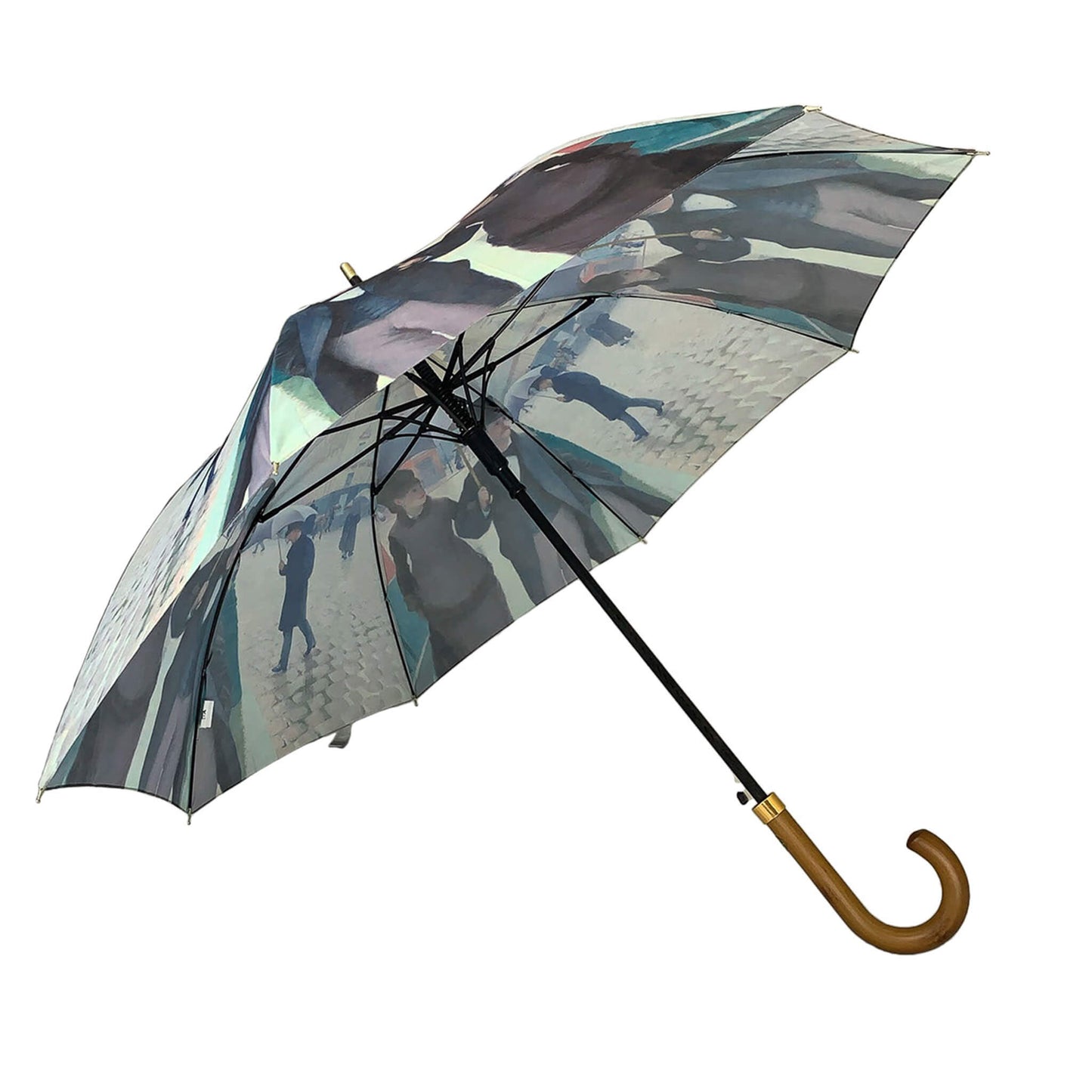 Storm King Art Umbrella Featuring Caillebotte Paris Rainy Day Design