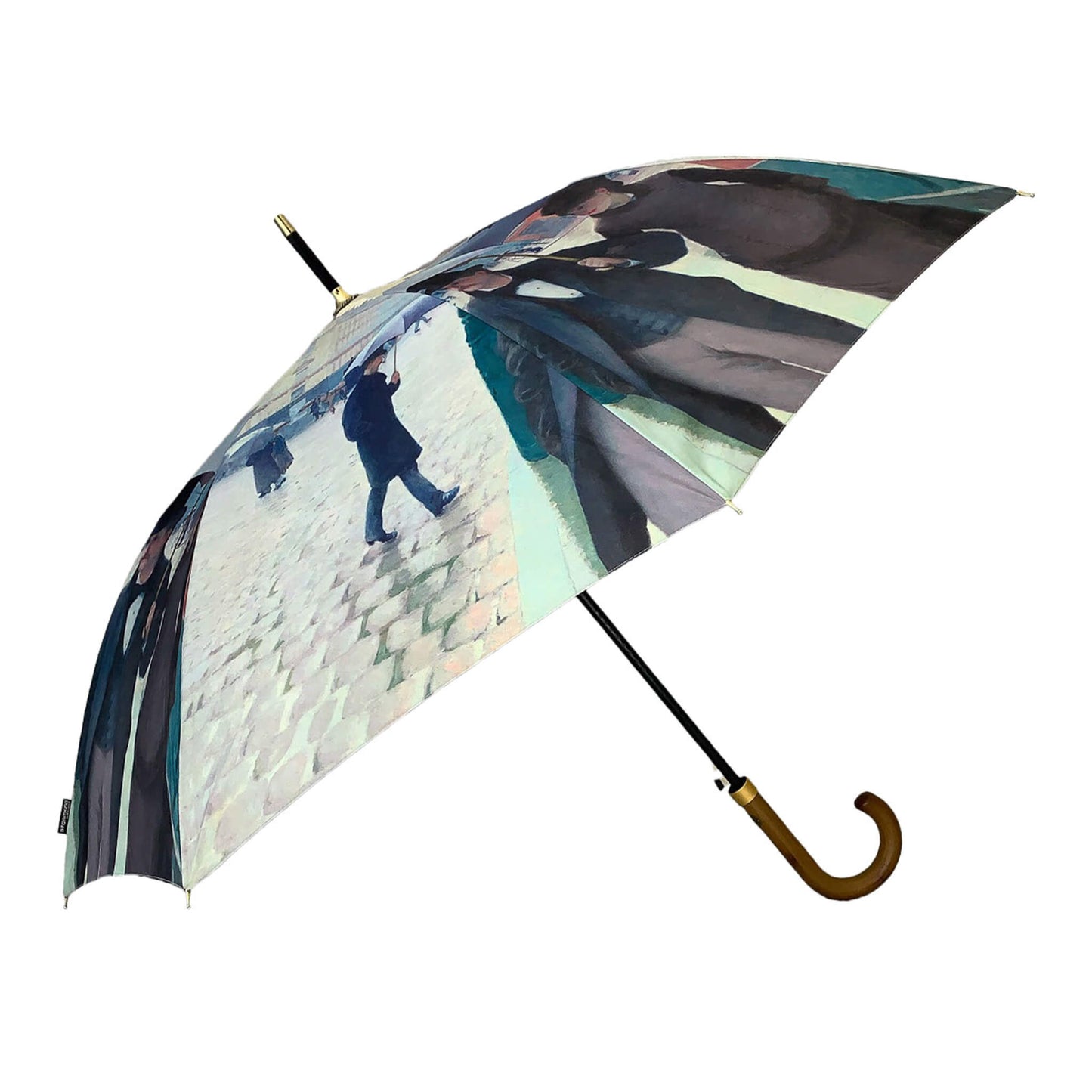 Storm King Art Umbrella Featuring Caillebotte Paris Rainy Day Design