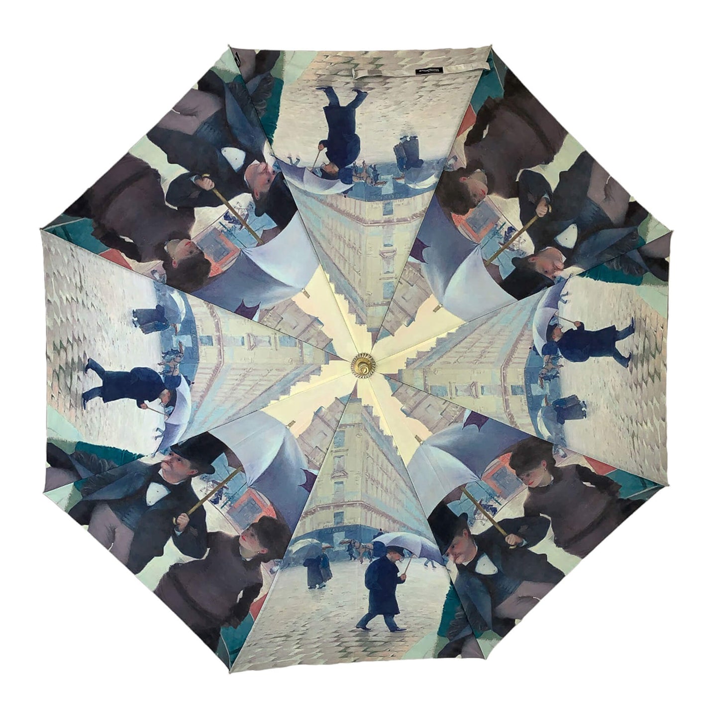 Storm King Art Umbrella Light Featuring Caillebotte “Paris Rainy Day”