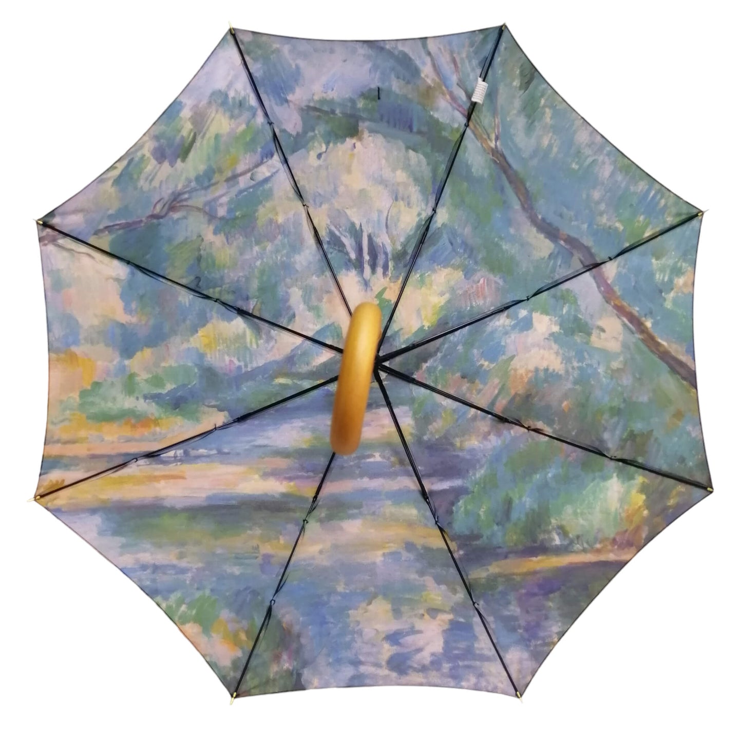 Storm King Art Umbrella Featuring Cezanne "The Brook" Design