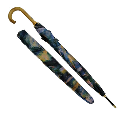 Storm King Art Umbrella Featuring Cezanne "The Brook" Design