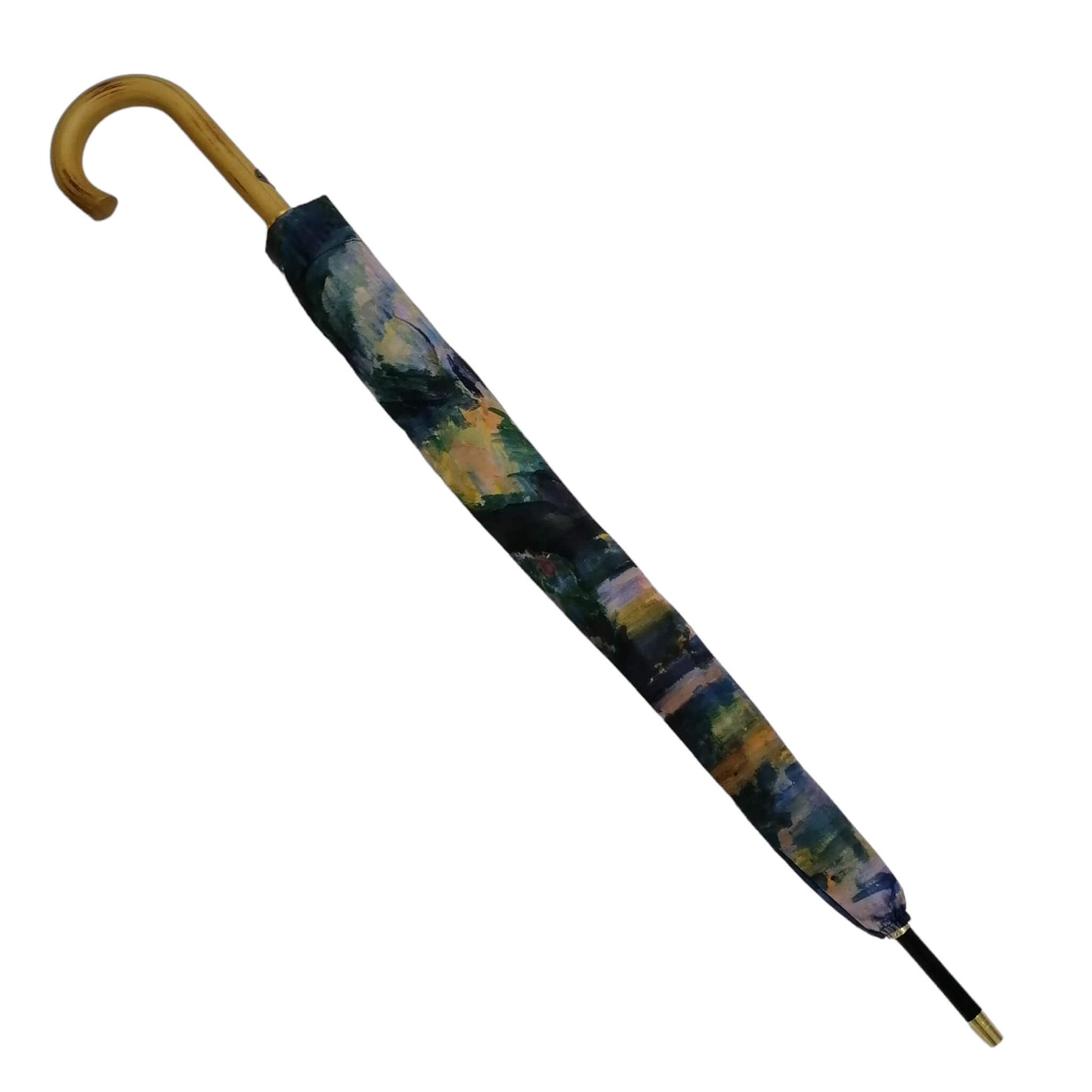 Storm King Art Umbrella Featuring Cezanne "The Brook" Design