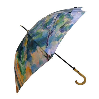 Storm King Art Umbrella Featuring Cezanne "The Brook" Design