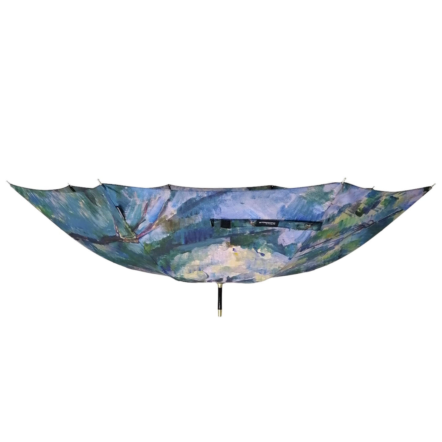 Storm King Art Umbrella Light Featuring Cezanne "The Brook"