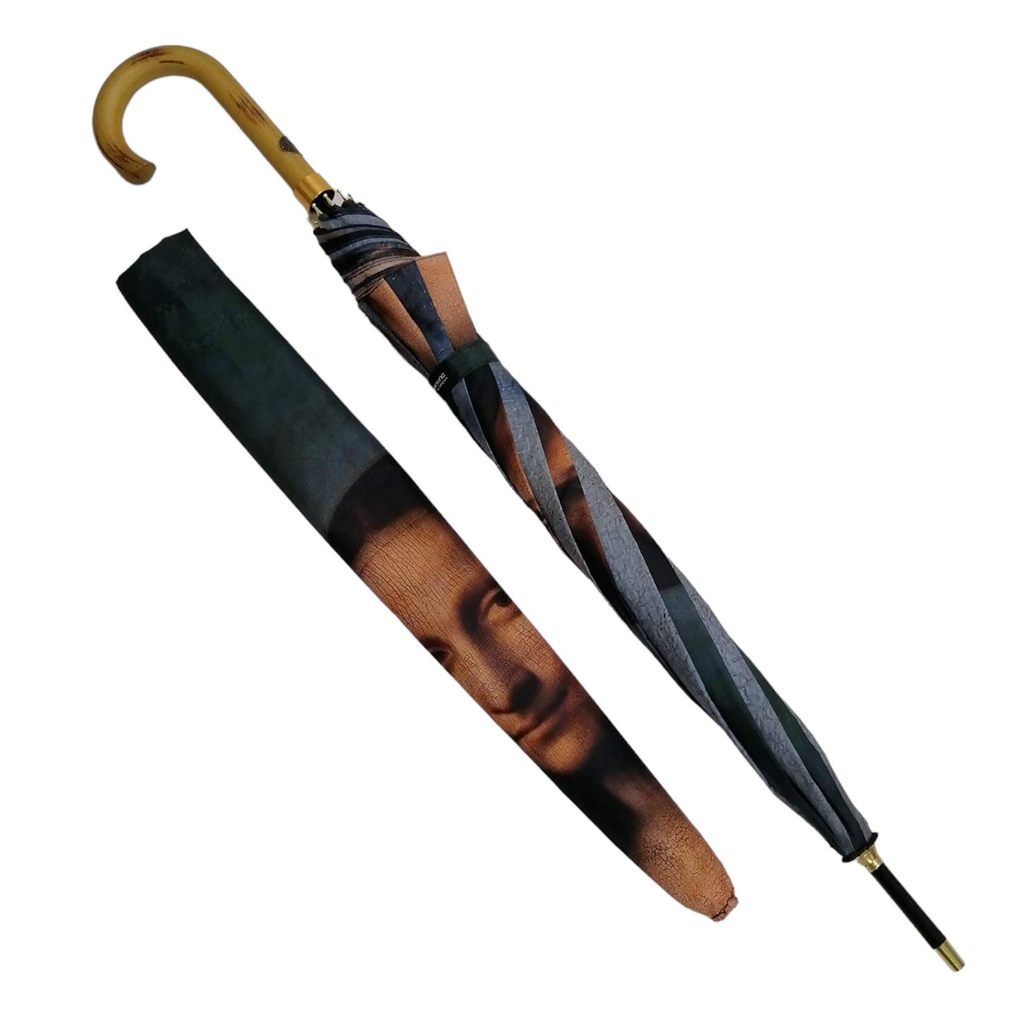 Storm King Art Umbrella Featuring Da Vinci "Mona Lisa" Design