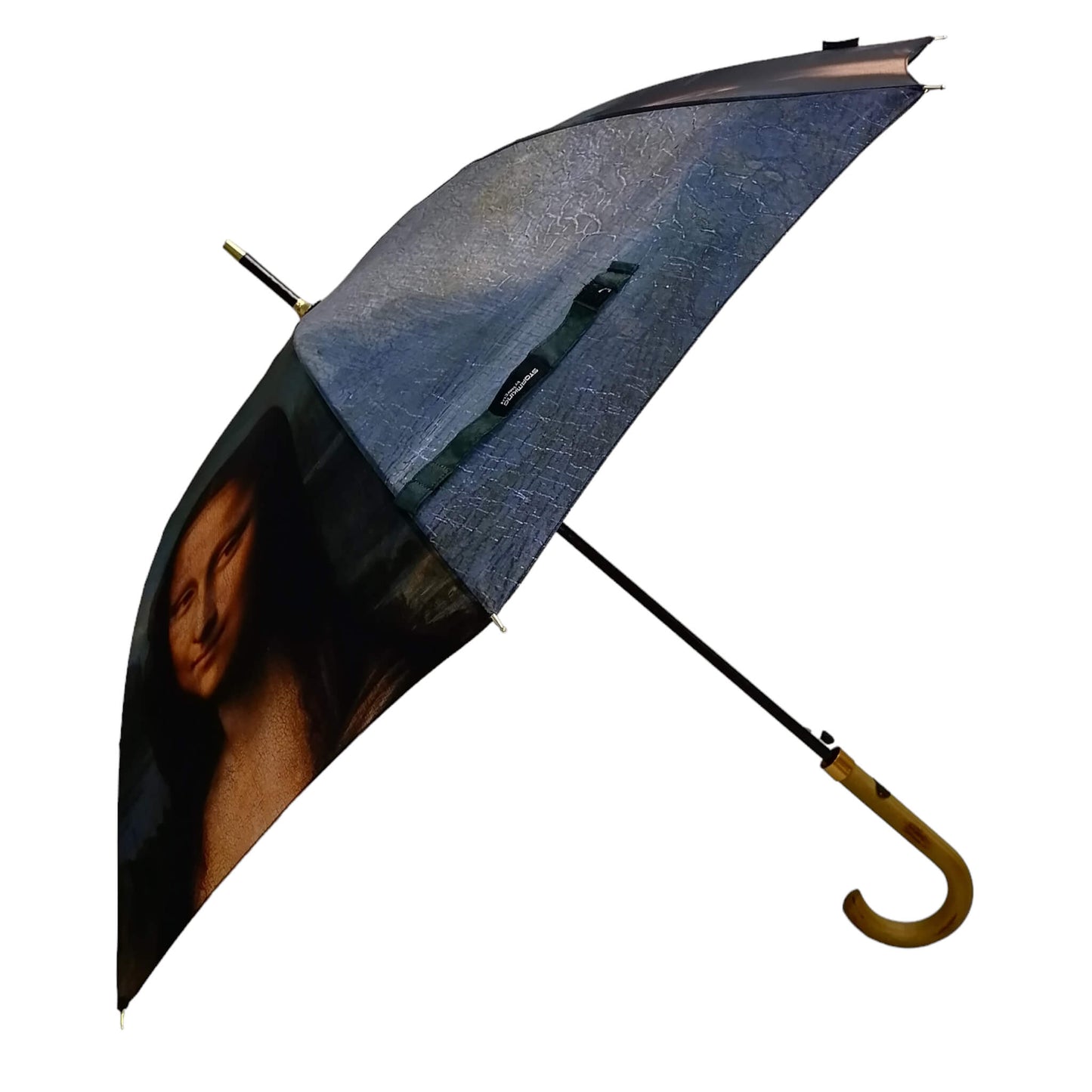 Storm King Art Umbrella Featuring Da Vinci "Mona Lisa" Design