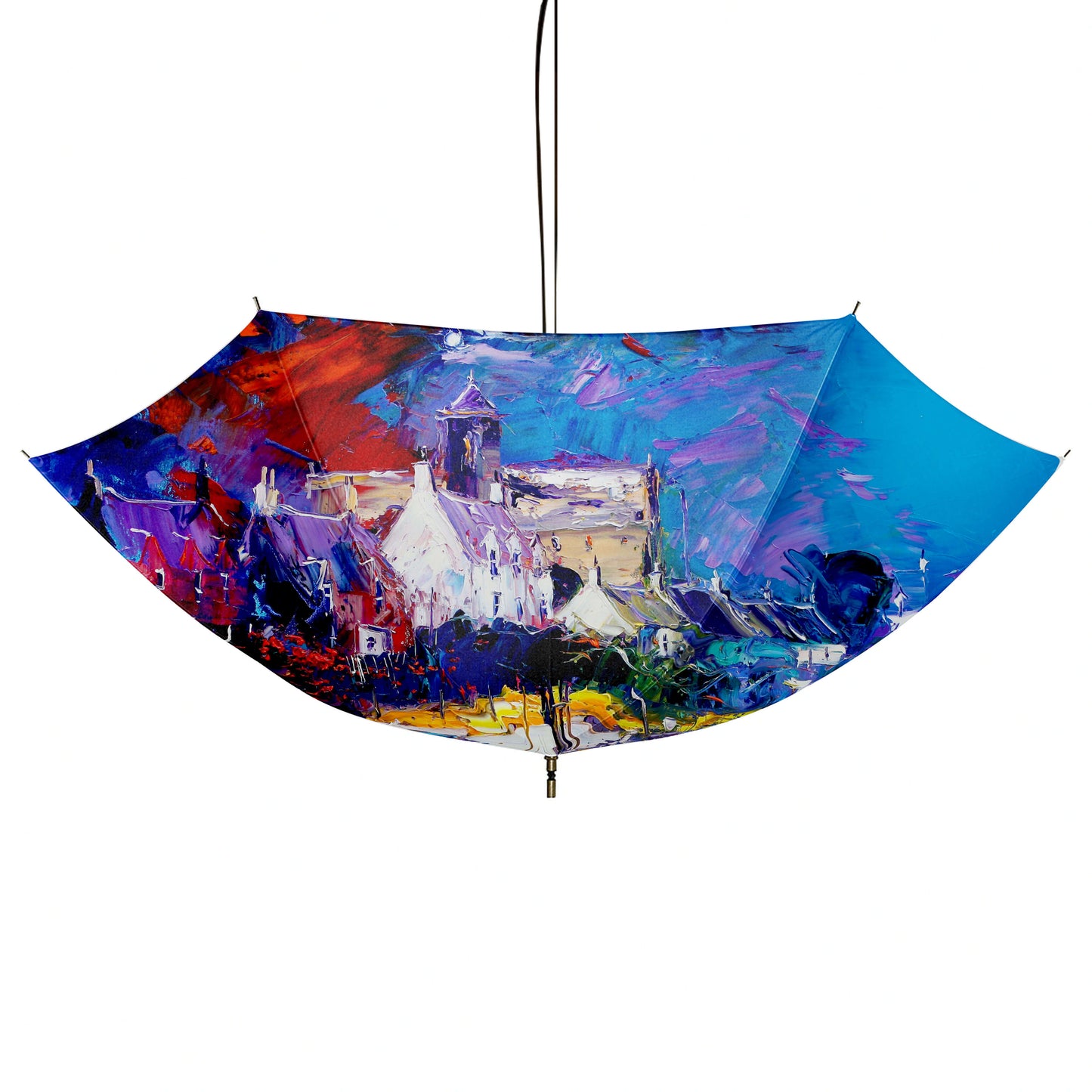 Custom Hanging Umbrella Light