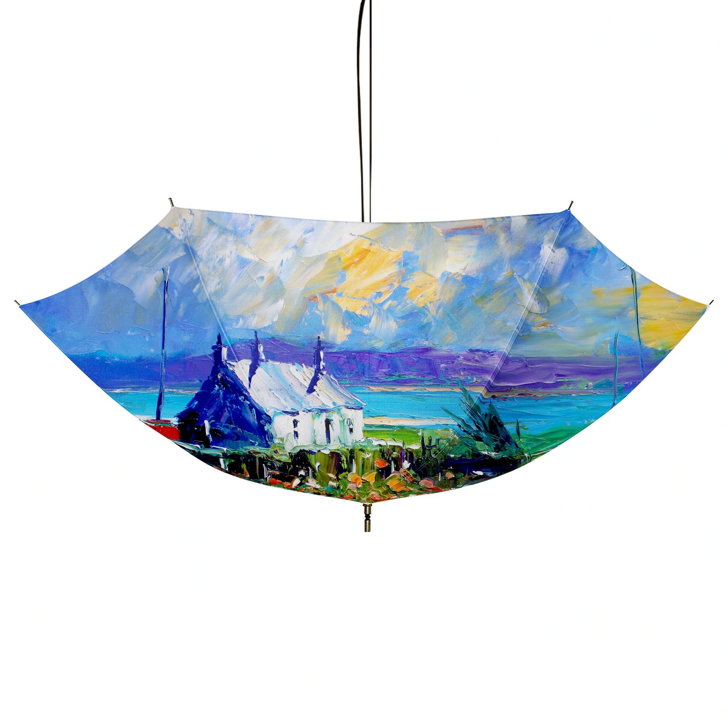 Custom Hanging Umbrella Light