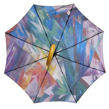 Storm King Art Umbrella Featuring Franz Marc "Birds" Design