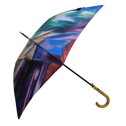 Storm King Art Umbrella Featuring Franz Marc "Birds" Design