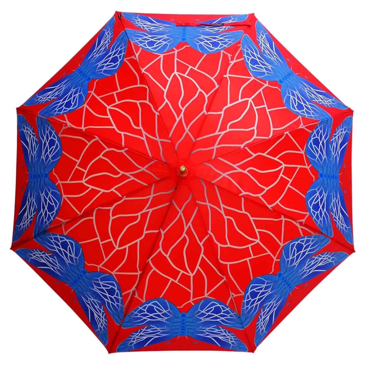 Storm King Nature Umbrella Light Stained Glass Butterfly