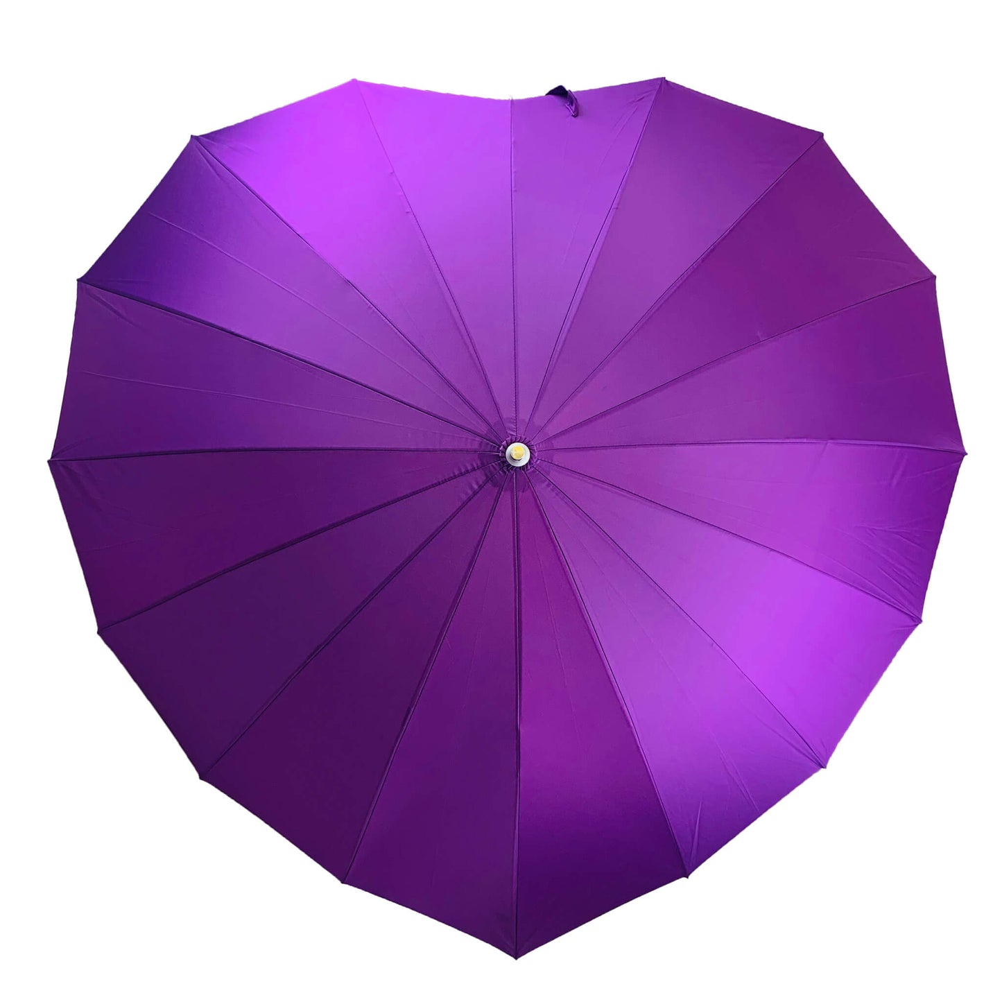 Heart Shaped Umbrella in Purple