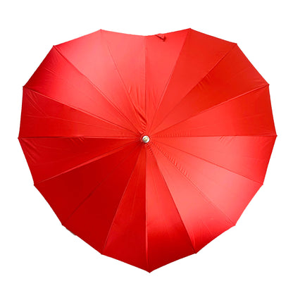 Heart Shaped Umbrella Light in Red