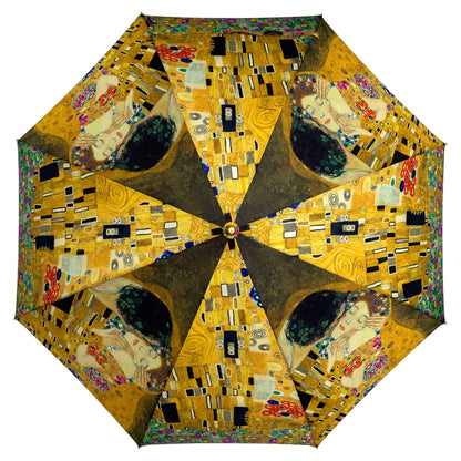 Umbrella Floor Lampstand Featuring Klimt the Kiss