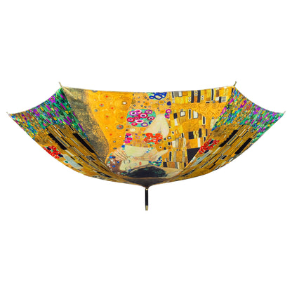 Storm King Art Umbrella Light Featuring Klimt "The Kiss"