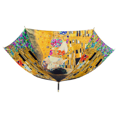 Storm King Art Umbrella Light Featuring Klimt "The Kiss"