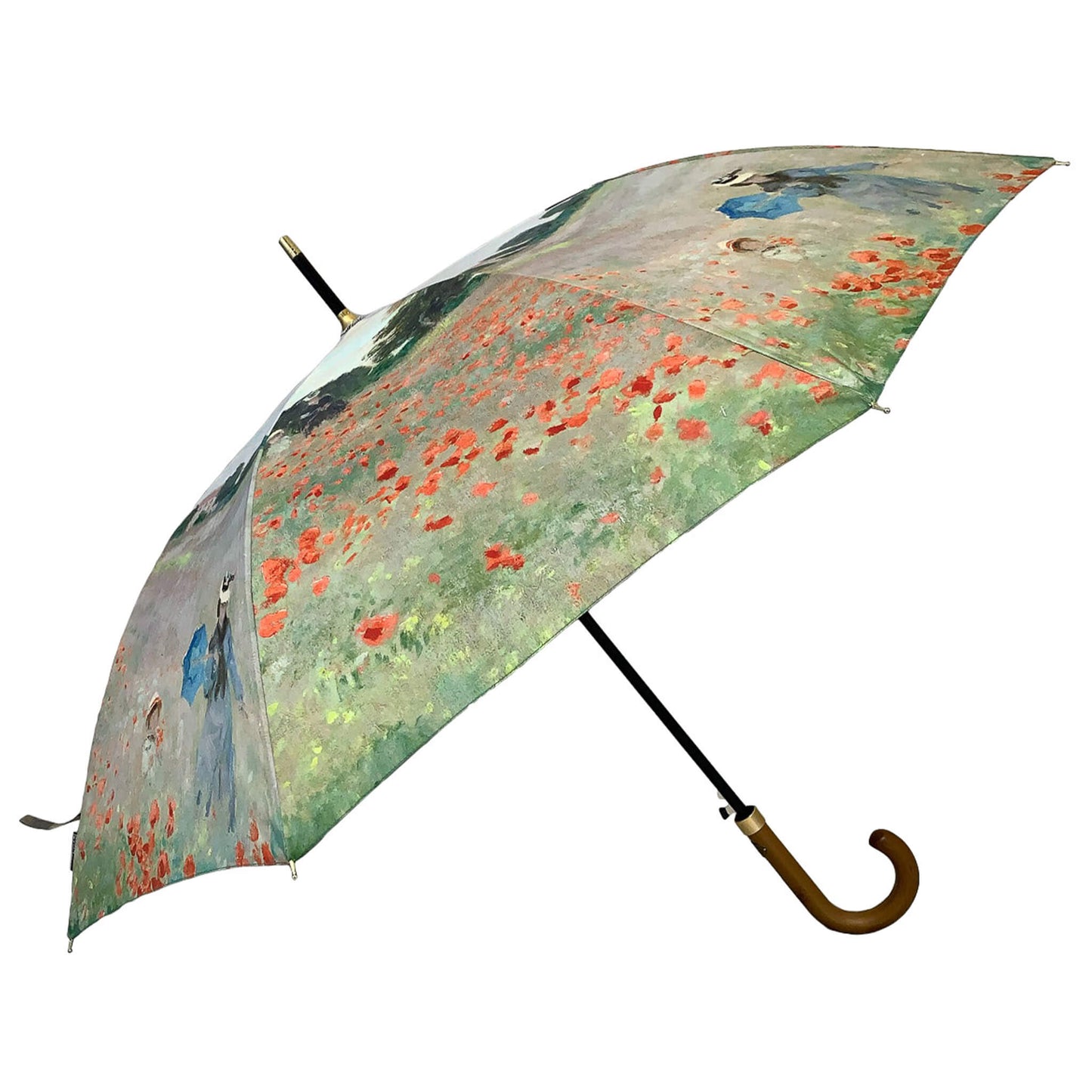 Storm King Art Umbrella Featuring Monet "Poppyfield" Design