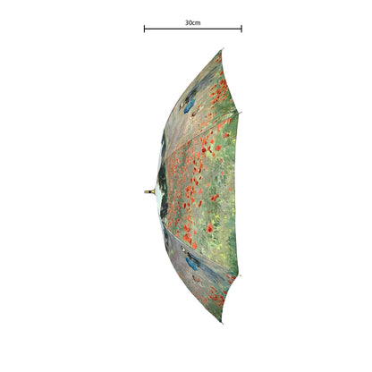 Umbrella Wall Light Featuring Monet Poppyfield