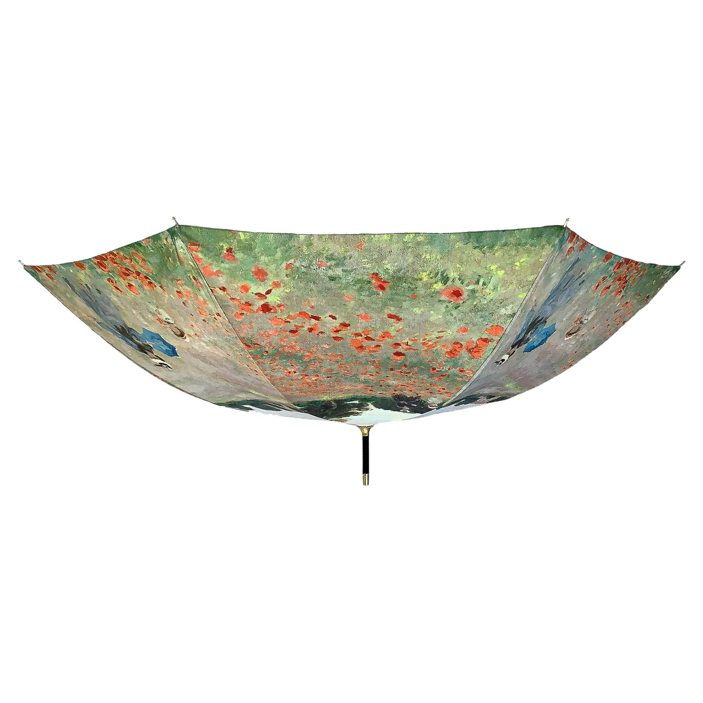 Storm King Art Umbrella Light Featuring Monet "Poppyfield"