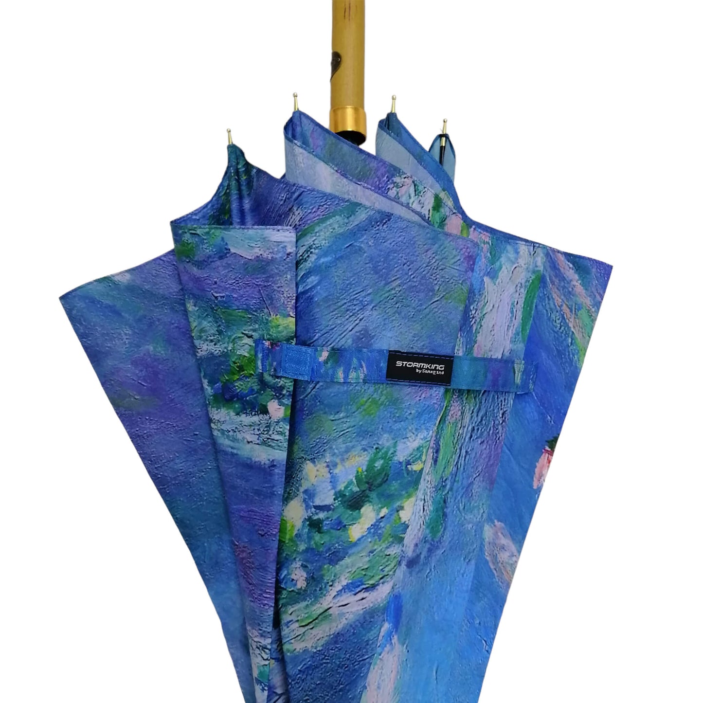 Storm King Art Umbrella Featuring Monet "Water Lilies" Design