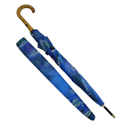 Storm King Art Umbrella Featuring Monet "Water Lilies" Design