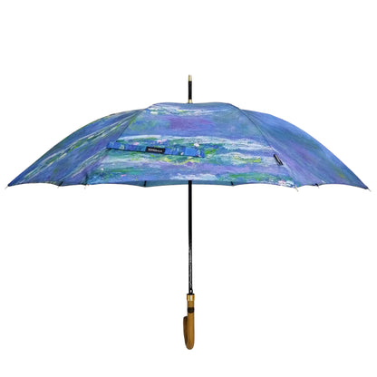 Storm King Art Umbrella Featuring Monet "Water Lilies" Design