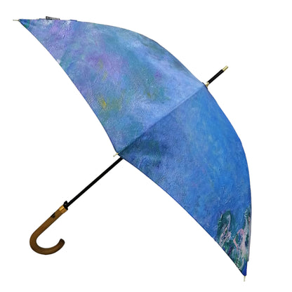 Storm King Art Umbrella Featuring Monet "Water Lilies" Design