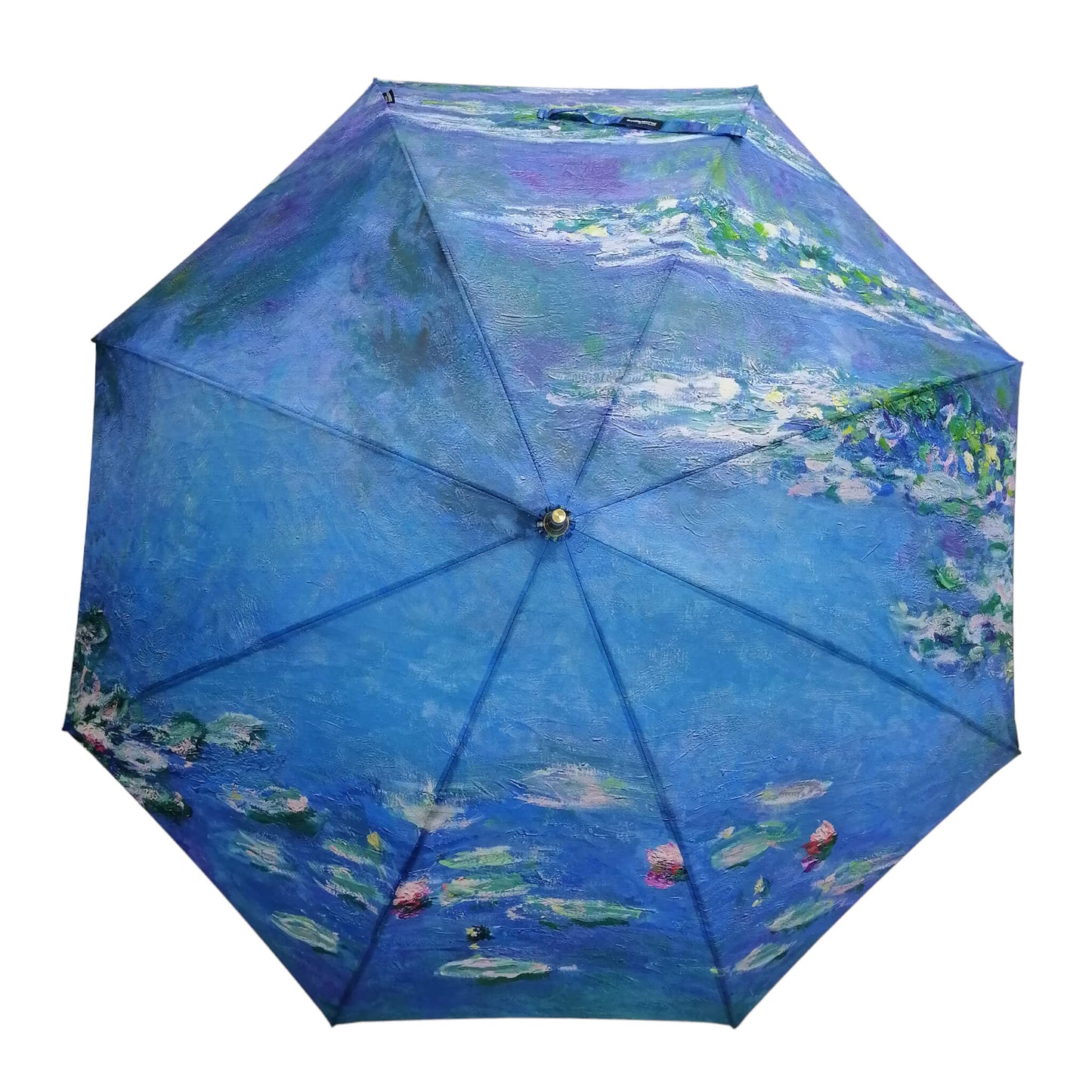 Storm King Art Umbrella Light Featuring Monet "Water Lilies"