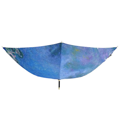 Storm King Art Umbrella Light Featuring Monet "Water Lilies"