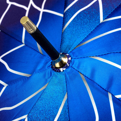 Storm King Nature Umbrella Featuring Stained Glass Dragonfly Design