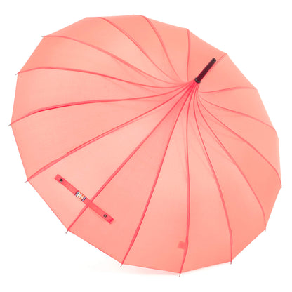 Pagoda Umbrella in Coral