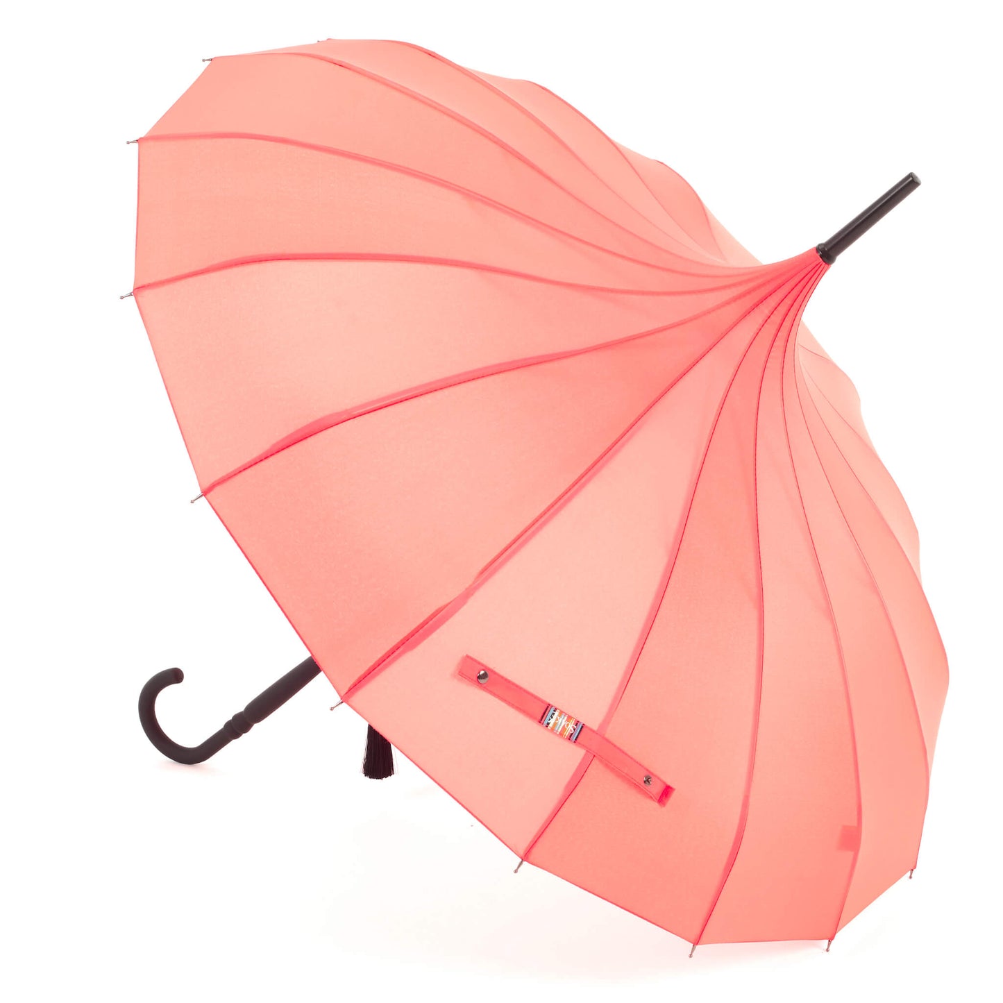 Pagoda Umbrella in Coral