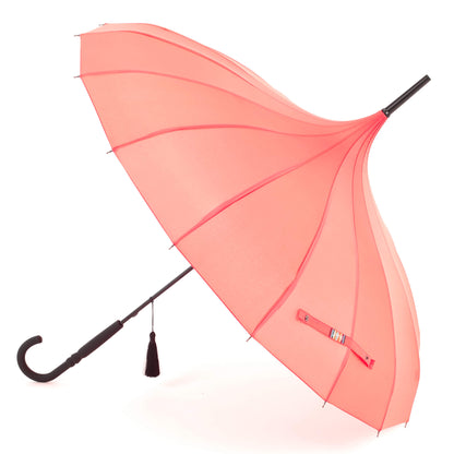 Pagoda Umbrella in Coral