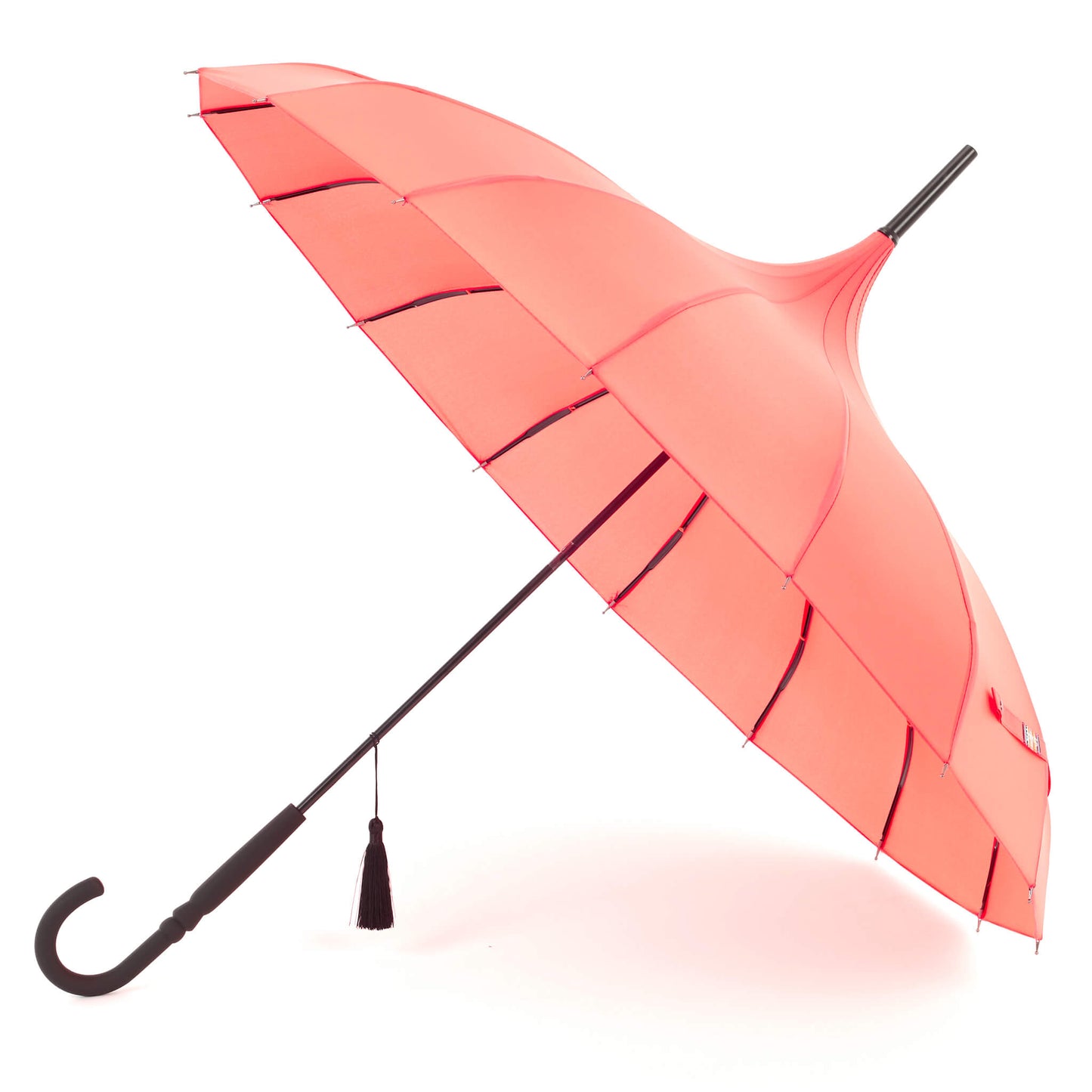 Pagoda Umbrella in Coral