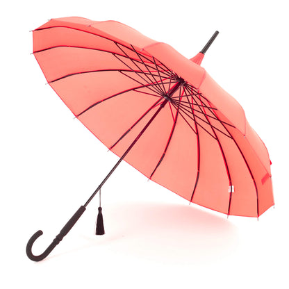 Pagoda Umbrella in Coral