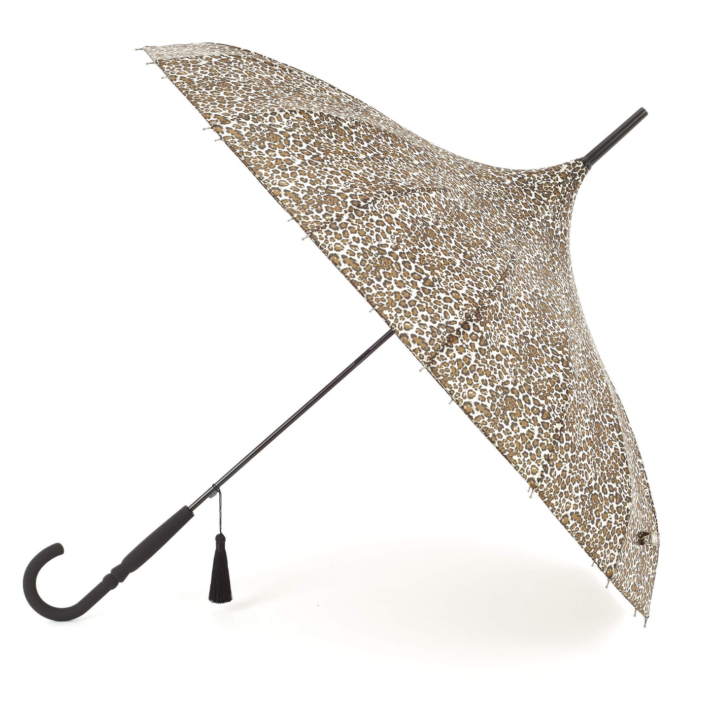 Pagoda Umbrella in Leopard Print