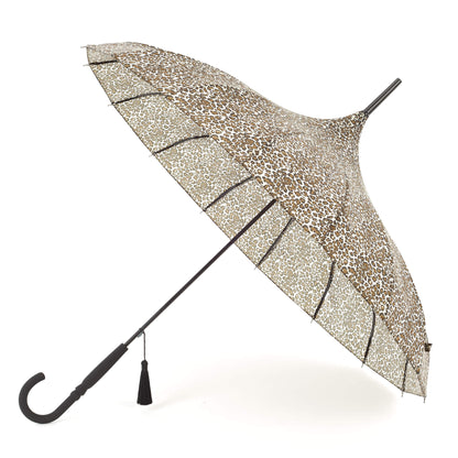 Pagoda Umbrella in Leopard Print