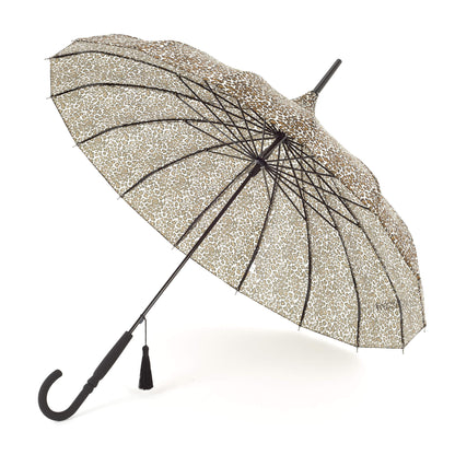 Pagoda Umbrella in Leopard Print