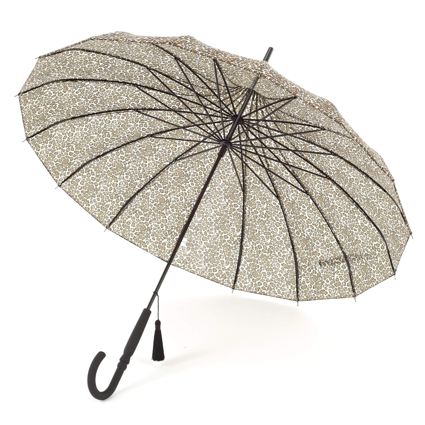 Pagoda Umbrella in Leopard Print