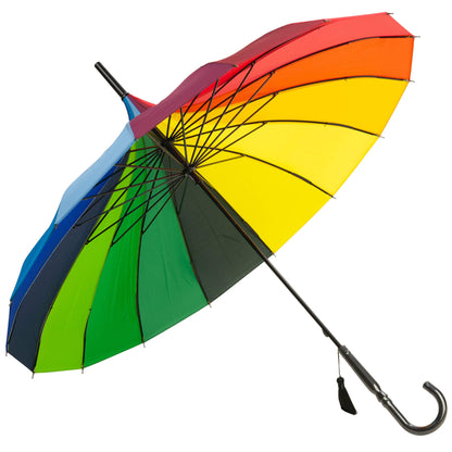Pagoda Umbrella in Rainbow