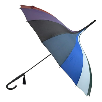 Pagoda Umbrella in Rainbow