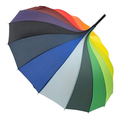 Pagoda Umbrella in Rainbow