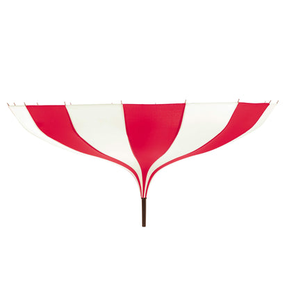 Pagoda Umbrella Light in Red and Cream