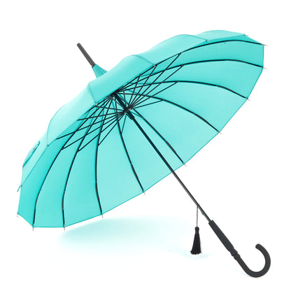Pagoda Umbrella in Teal