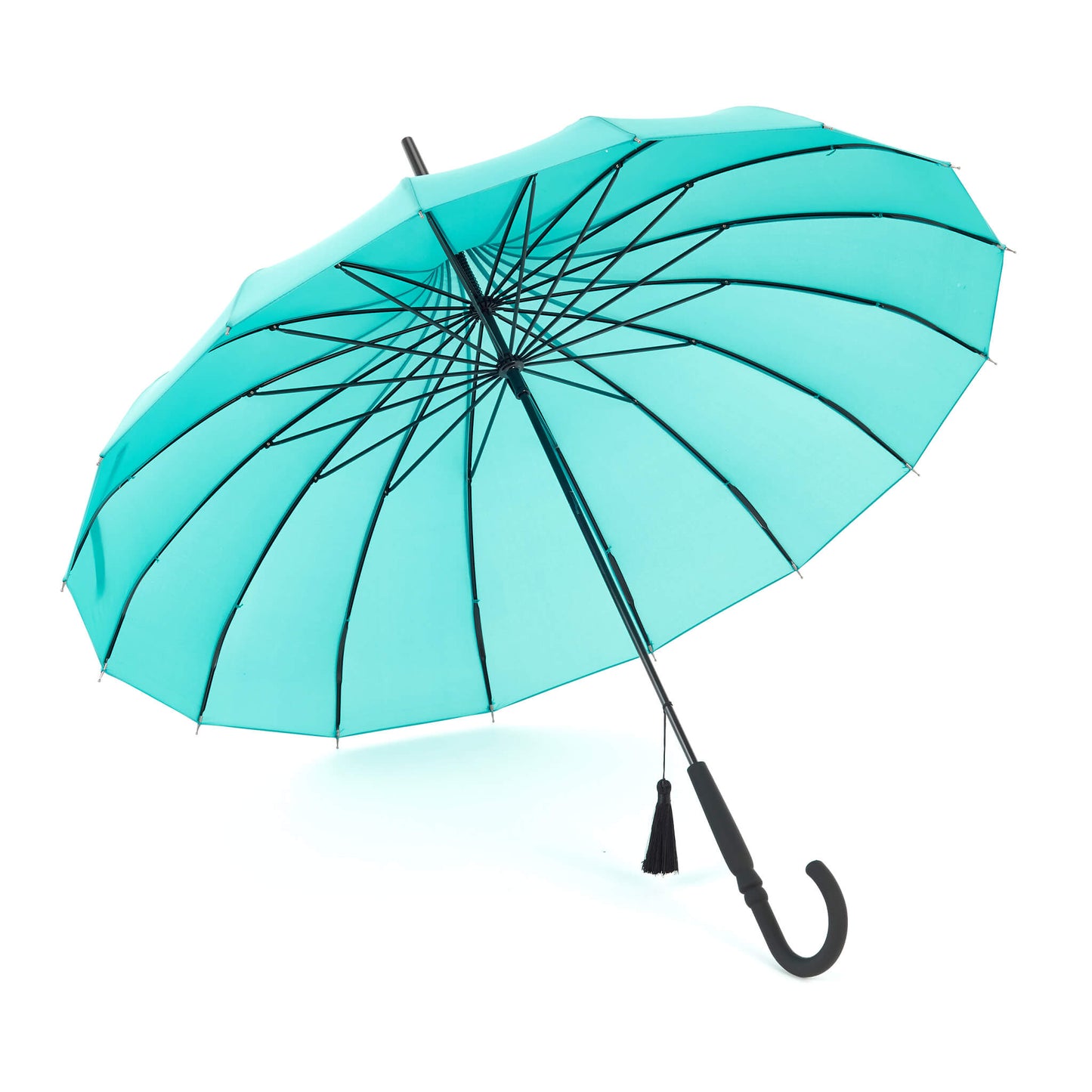 Pagoda Umbrella in Teal