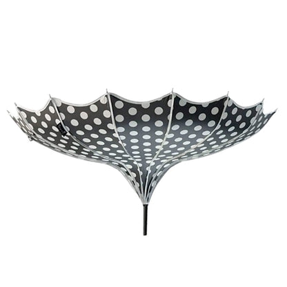 Polka Dot Pagoda Umbrella Light in Black