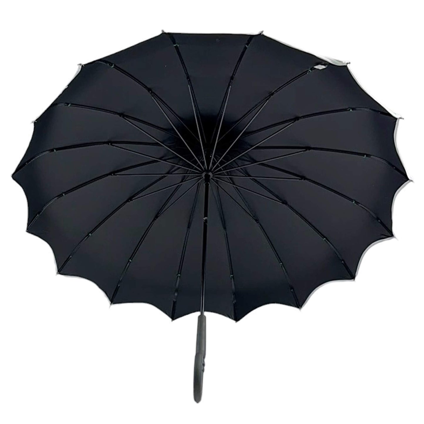 Polka Dot Pagoda Umbrella in Green