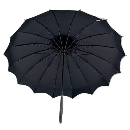 Polka Dot Pagoda Umbrella in Green